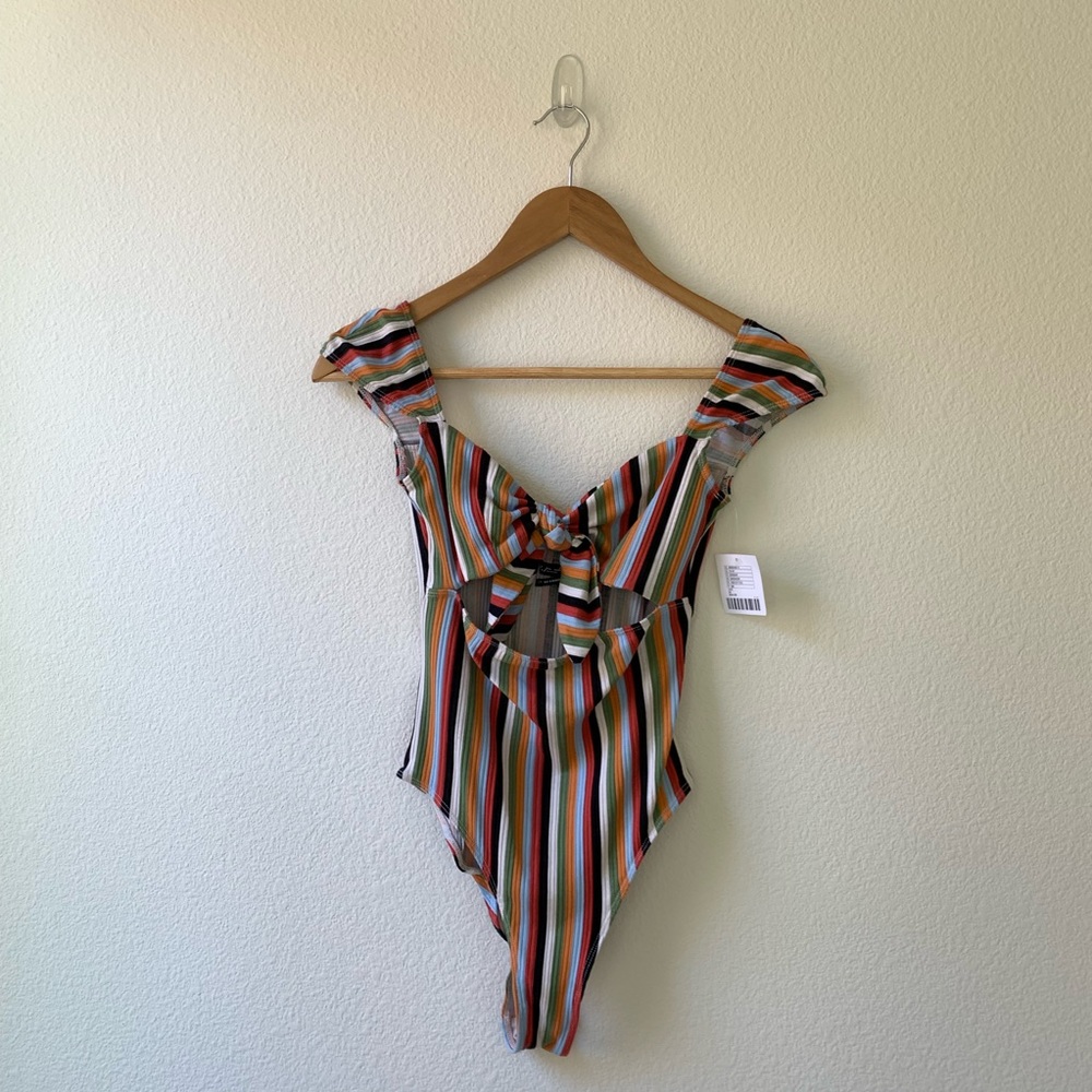 Striped Bodysuit